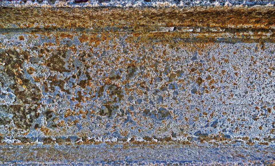 Background scratches rusted