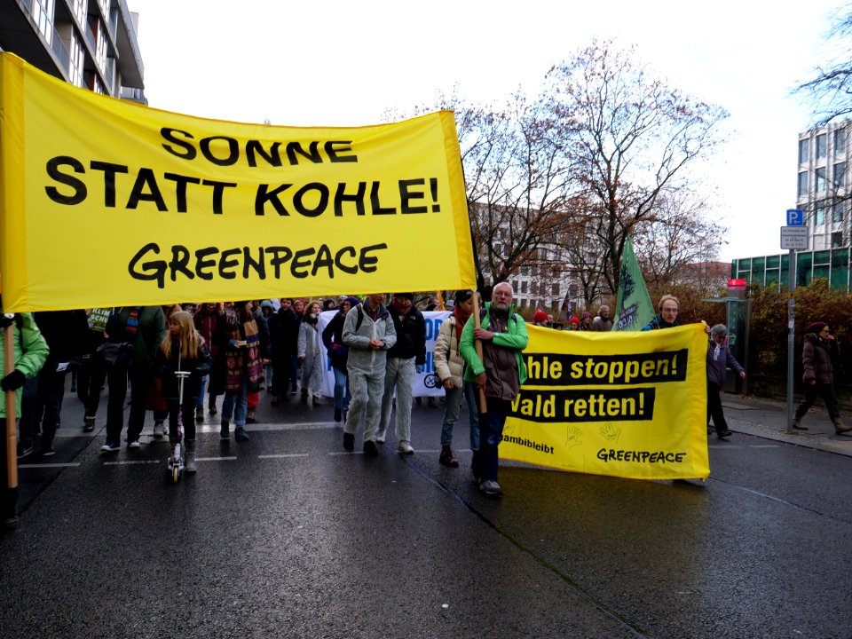 "Tempo machen beim Kohleausstieg!" Demonstration Berlin 01-12-2018 43