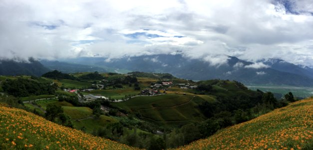 六十石山 panoramic, August 2017 photo