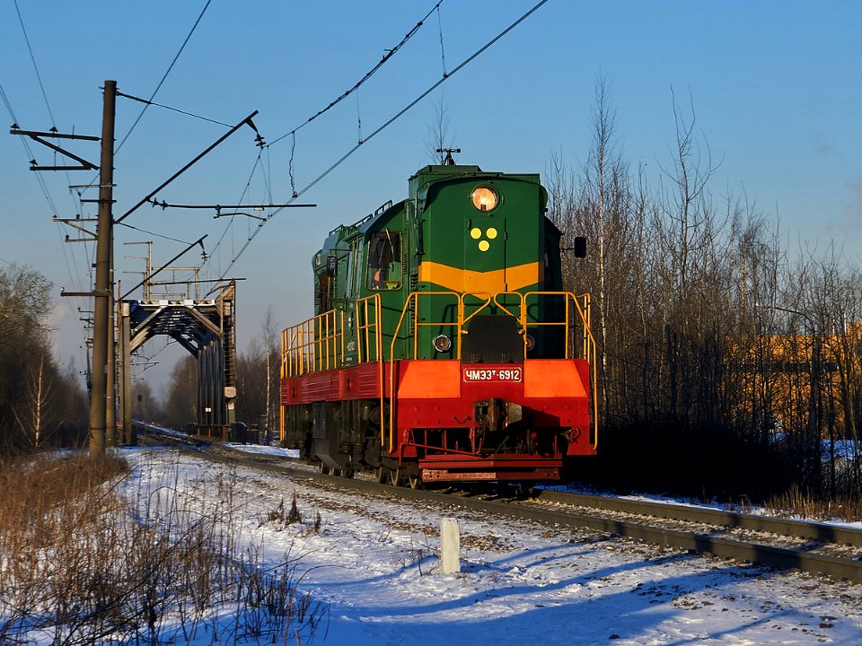 ЧМЭ3Т-6912, Russia, Saint Petersburg, Dacha Dolgorukova station (Trainpix 186737)