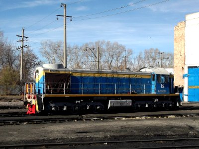 ТЭМ2-5894, Казахстан, Карагандинская область, депо Караганда-Сортировочная (Trainpix 79120)
