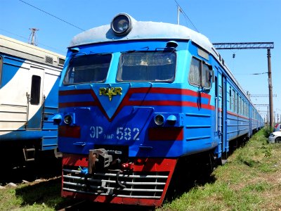 ЭР9М-582, Kazakhstan, Karaganda region, Karaganda depot (Trainpix 136931)