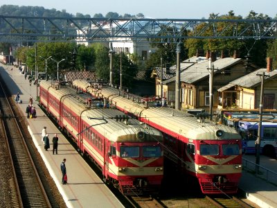 ЭР9М-5033, Литва, Каунасский уезд, станция Каунас (Trainpix 90871)