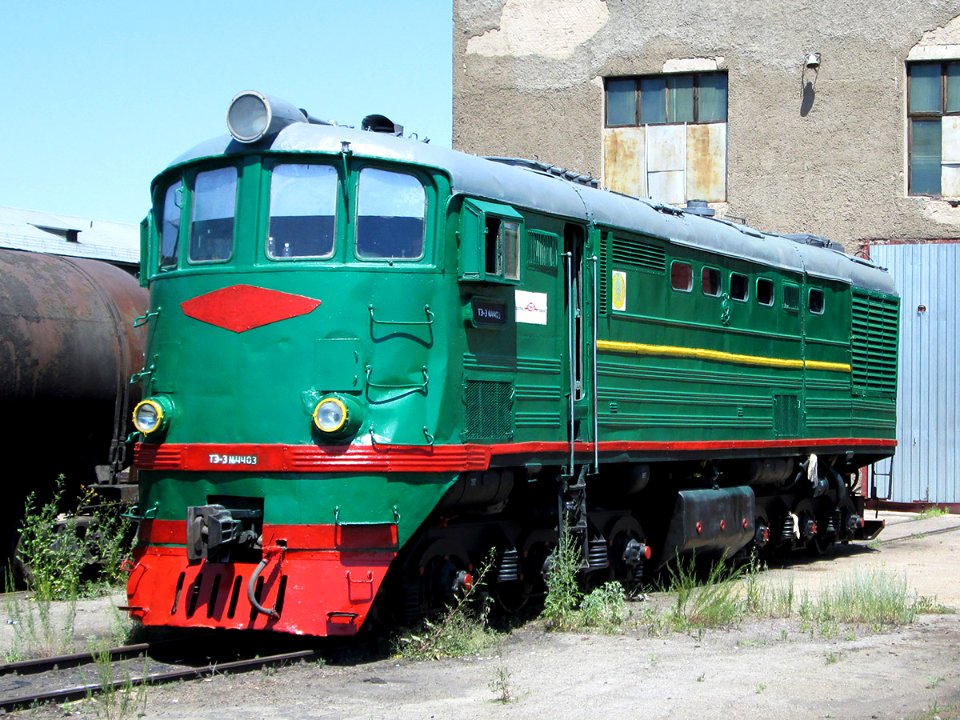 ТЭ3-4403, Казахстан, Карагандинская область, депо КПТУ (Trainpix 135884)