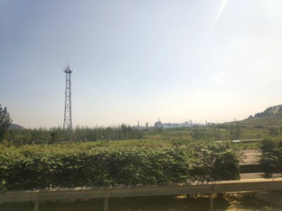 济广高速公路平阴县段沿线风光