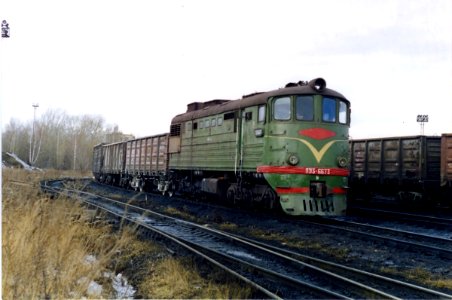 ТЭ3-6673, Россия, Тульская область, станция Сортировочная, ОАО "Тулачермет" (Trainpix 147113)