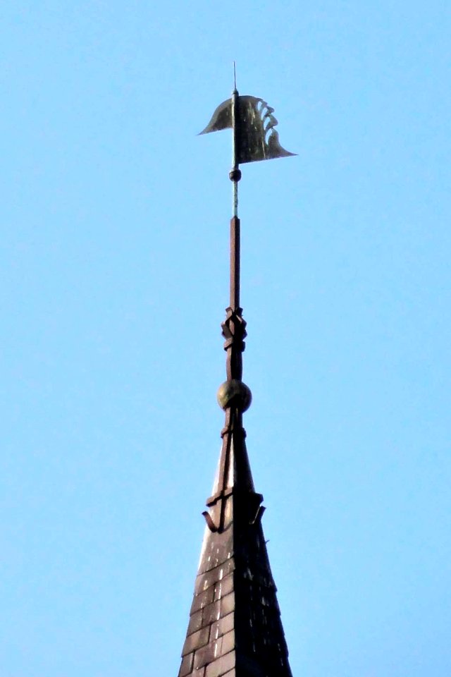 Zuiderdiep150 windvaan hervormde kerk Tweede Exloermond