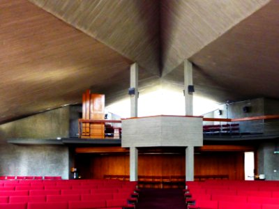 Zuflucht-Kirche (Berlin) Orgelempore