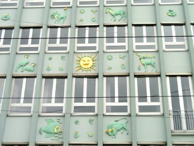 Zoological facade, Munich - DSC08685