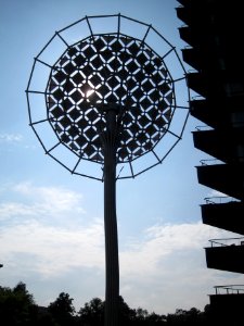 Zonneboom, Sculpture by Andreas Hetfeld, Heyendaalseweg, Nijmegen, the Netherlands