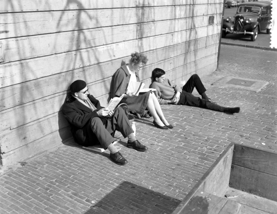 Zonnen in Amsterdam Dave Brinkman, Bestanddeelnr 912-2378