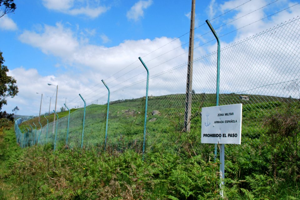 Zona militar polvorín de Mougá Ferrol