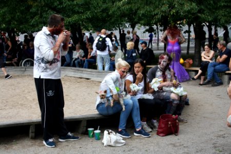 Zombie walks Stockholm 2016 - 2