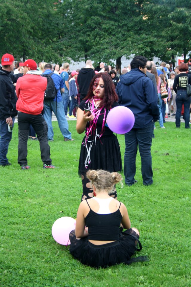 Zombie walks Stockholm 2016 - 4
