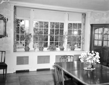 Zomerverblijf van Koningin Wilhelmina in Lee (Massachusetts), Interieur van de e, Bestanddeelnr 934-8336