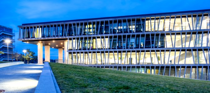 ZMBP Uni Tübingen Dämmerung