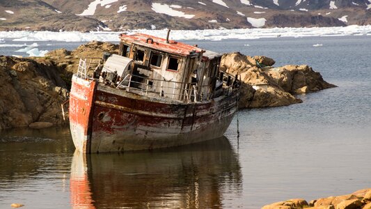 Aged abandoned weathered