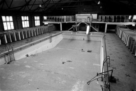 Zuiderbad in Amsterdam weer bezet interieur (leeg), Bestanddeelnr 930-6707