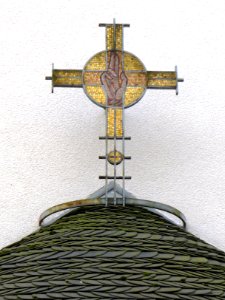 Zu den heiligen Zwölf Aposteln (Berlin-Schlachtensee) Apsiskreuz