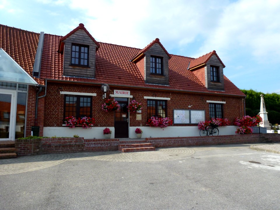Zouafques (Pas-de-Calais, Fr) mairie