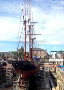 Zr. Ms. Bonaire, 1877, in restauratie, 2018 - 2 (cropped)