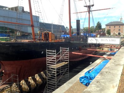 Zr. Ms. Bonaire, 1877, in restauratie, 2018 - 3