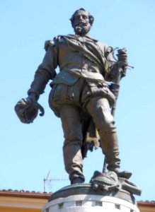 Zumarraga - Plaza de Euskadi, monumento a Legazpi 2