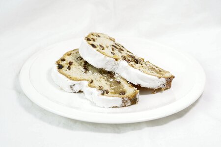 Christmas baking cake marzipan