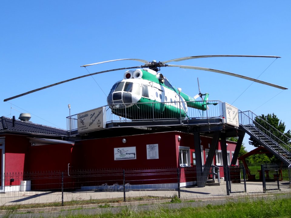 Zum Hubschrauber Schlotheim