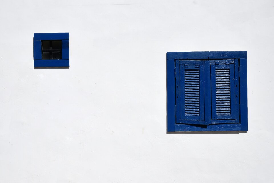Wood urban house window