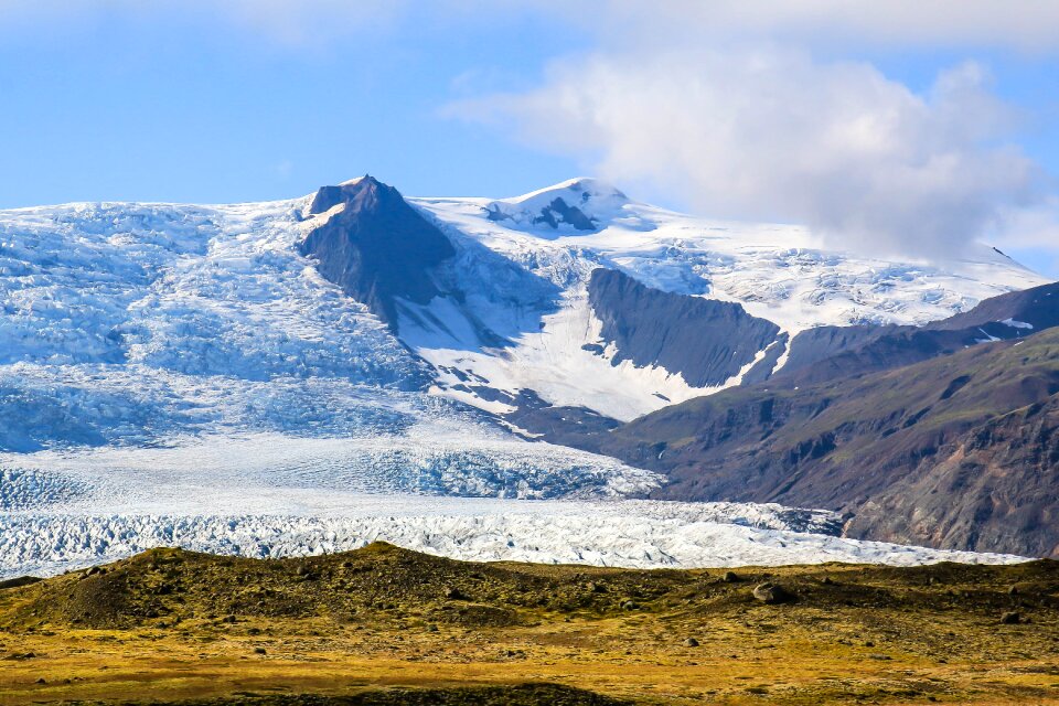 Travel sky iceland photo