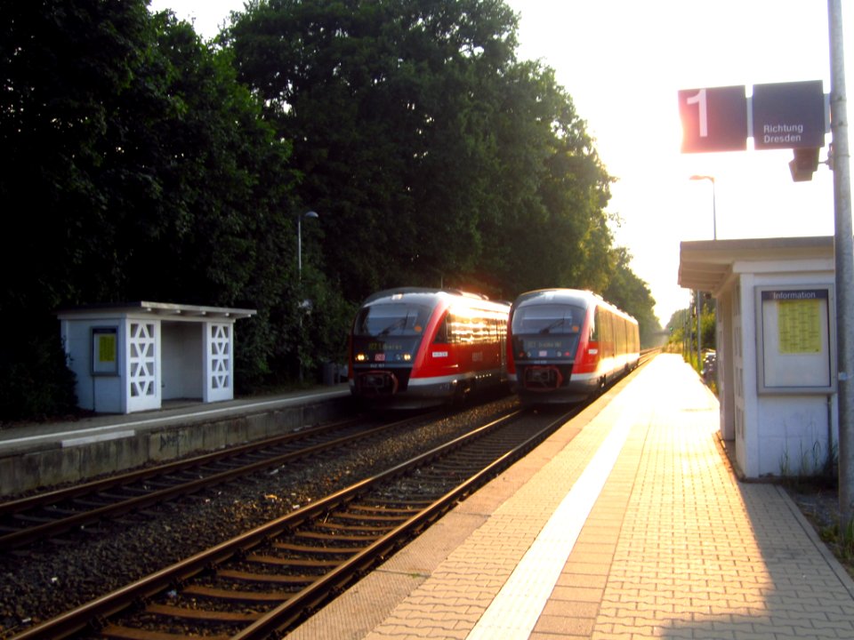 Zwei REs in Langebrück