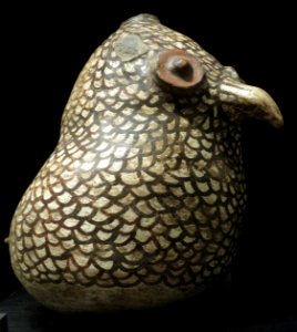 Zuni ceramic owl, late 1800s, Heard Museum photo