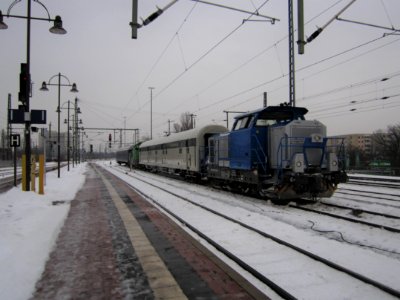 Zwei Vossloh G6 Dresden Hauptbahnhof