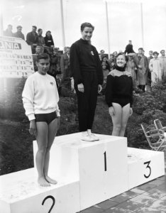 Zwemkampioenschap Nederland Groningen, 100 m rugslag dames, Bestanddeelnr 907-2692