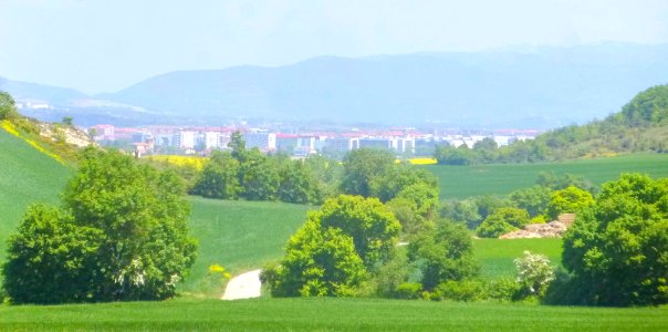 Zumelzu - Vista de Vitoria