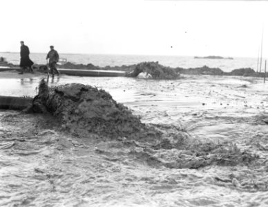 Zuidoostpolder dijk in midden van de Zuiderzee, Bestanddeelnr 904-2945