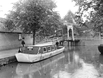 600 jaar Monnickendam, trekschuit weer in ere, Bestanddeelnr 907-2447