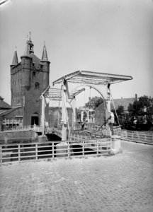 Zuidhavenpoort met ophaalbrug te Zierikzee, Bestanddeelnr 164-0060