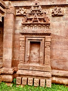 7th 8th century Garuda Brahma Temple, Navabrahma group, Alampur, Telangana India - 54