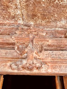 7th 8th century Garuda Brahma Temple, Navabrahma group, Alampur, Telangana India - 11