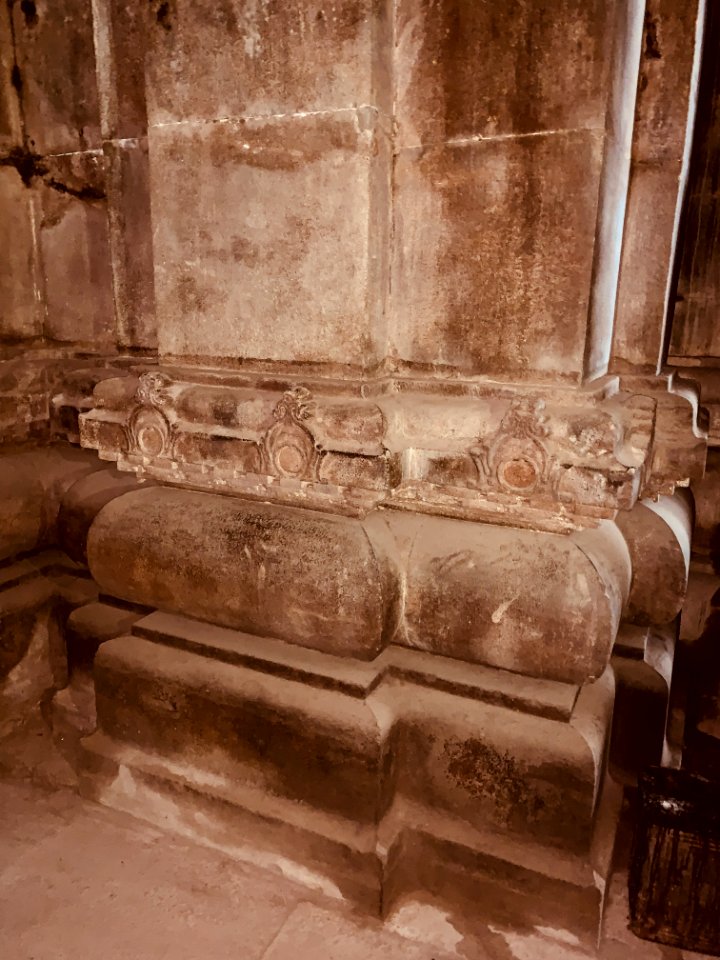 7th 8th century Garuda Brahma Temple, Navabrahma group, Alampur, Telangana India - 30