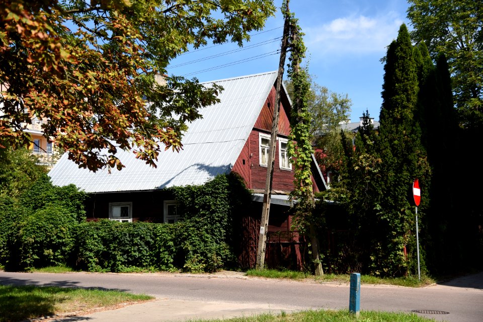 6282 August 2019 in Bialystok Zelazna street wooden house