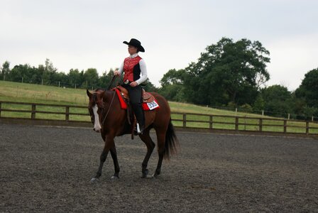 Show rider competition photo