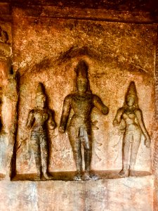 8th century Thirupparankundram cave temple, Madurai district, Tamil Nadu India - 4
