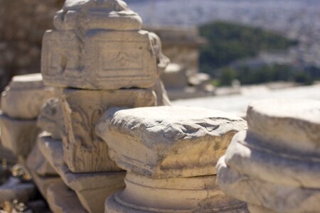 Greek athens monuments