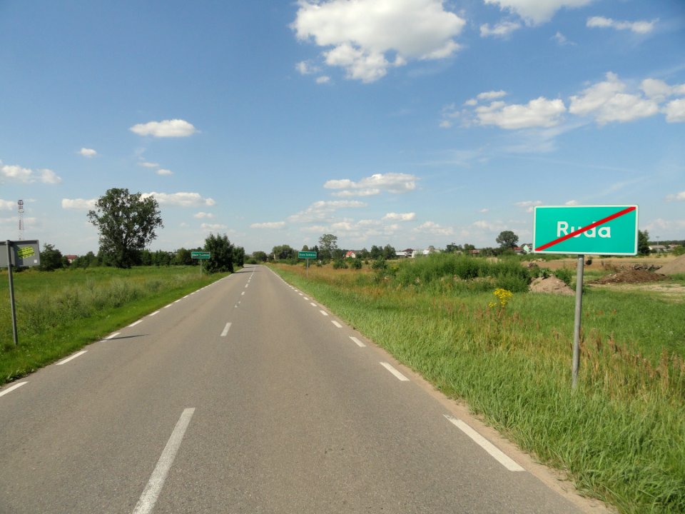 2018 Ruda gmina Radzymin, wyjazd
