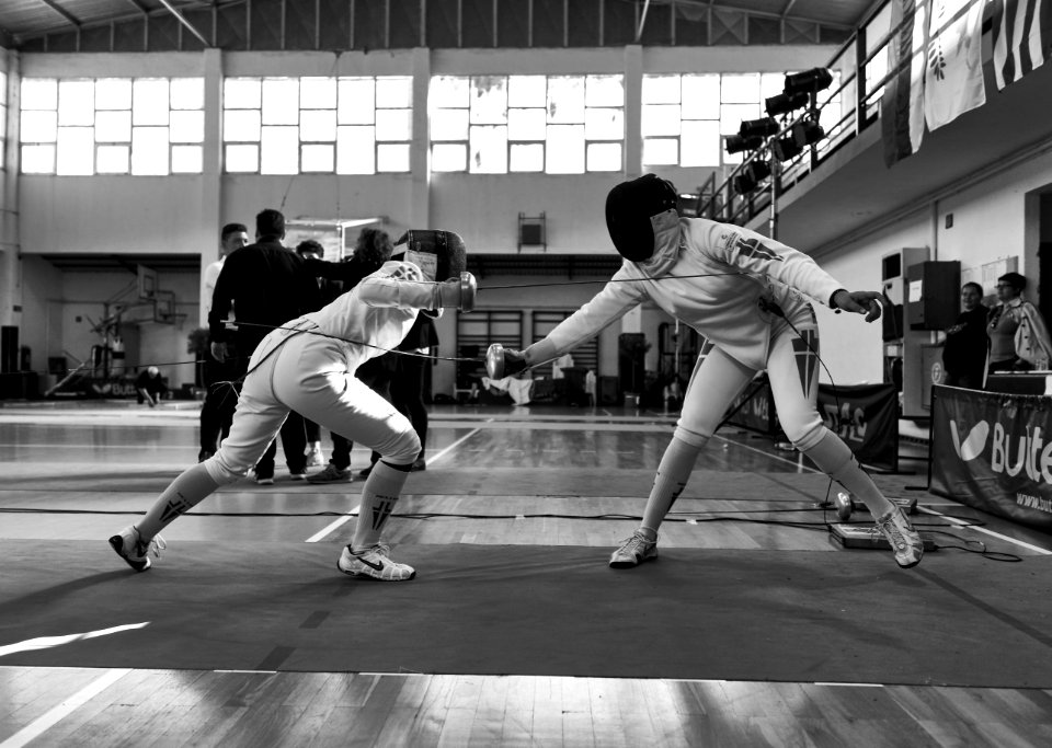 2nd Leonidas Pirgos Fencing Tournament. Touch for Pari Filippousi