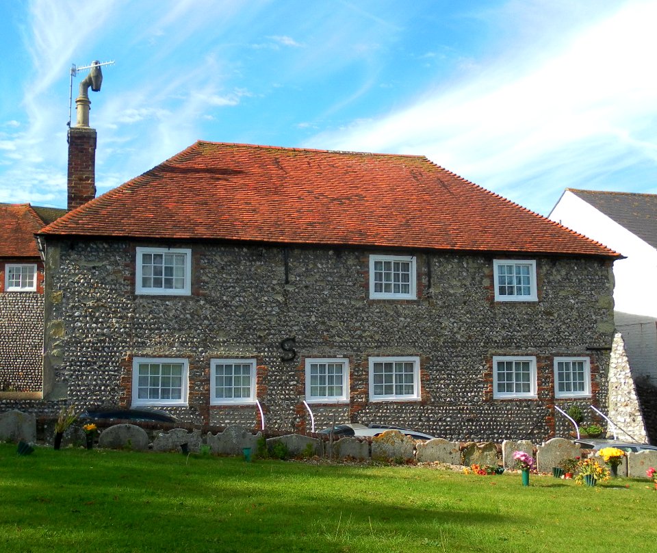 3–5 Church Lane, Old Town, Eastbourne (NHLE Code 1043670) (October 2012)