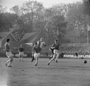 Alkmaar tegen Feijenoord 1-0 Bekervoetbal Spelmoment, Bestanddeelnr 915-1664
